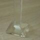 Pair of diamond crystal candle holders