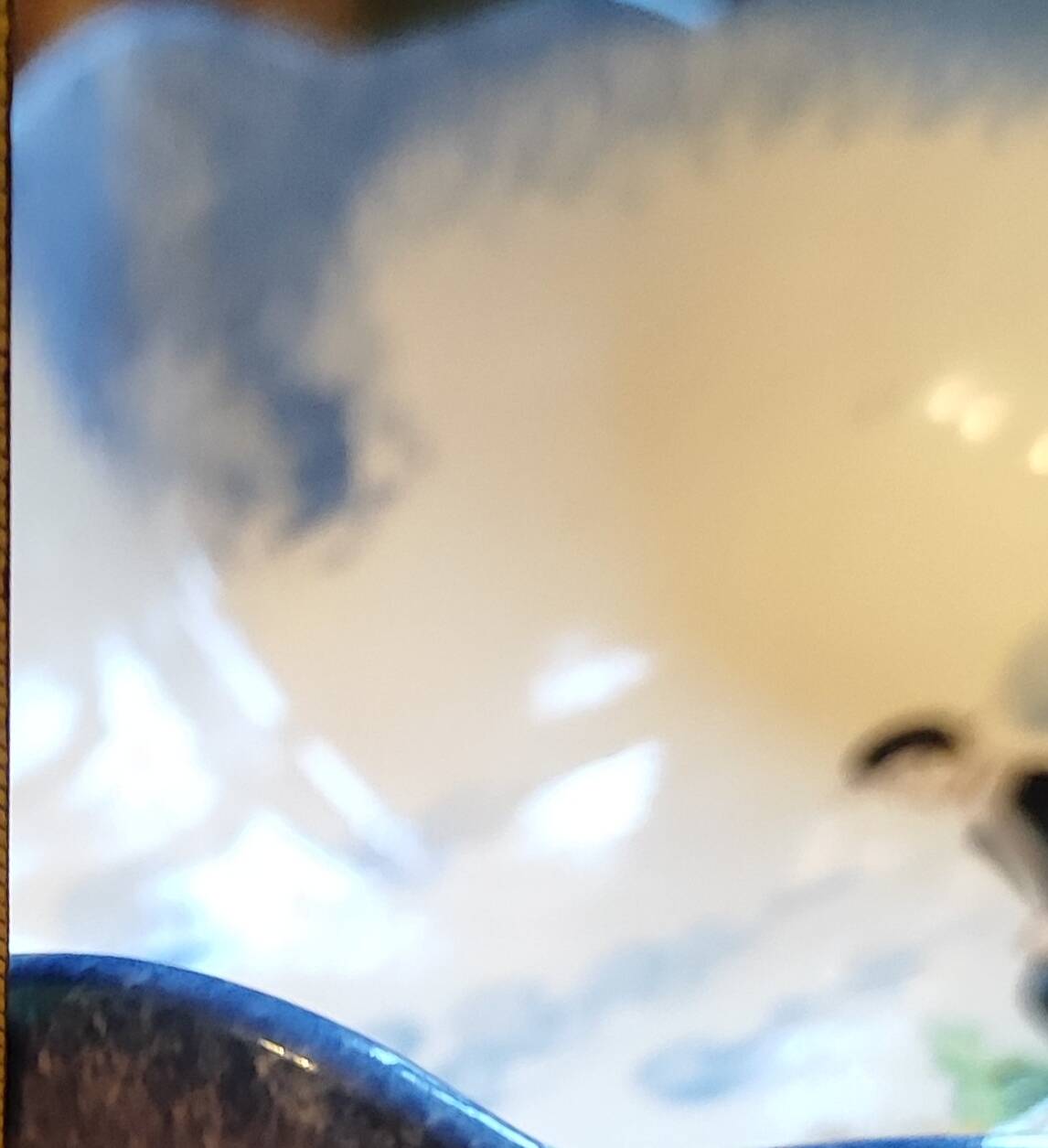 antique cup in porcelain by Gabriel Fourmentraux