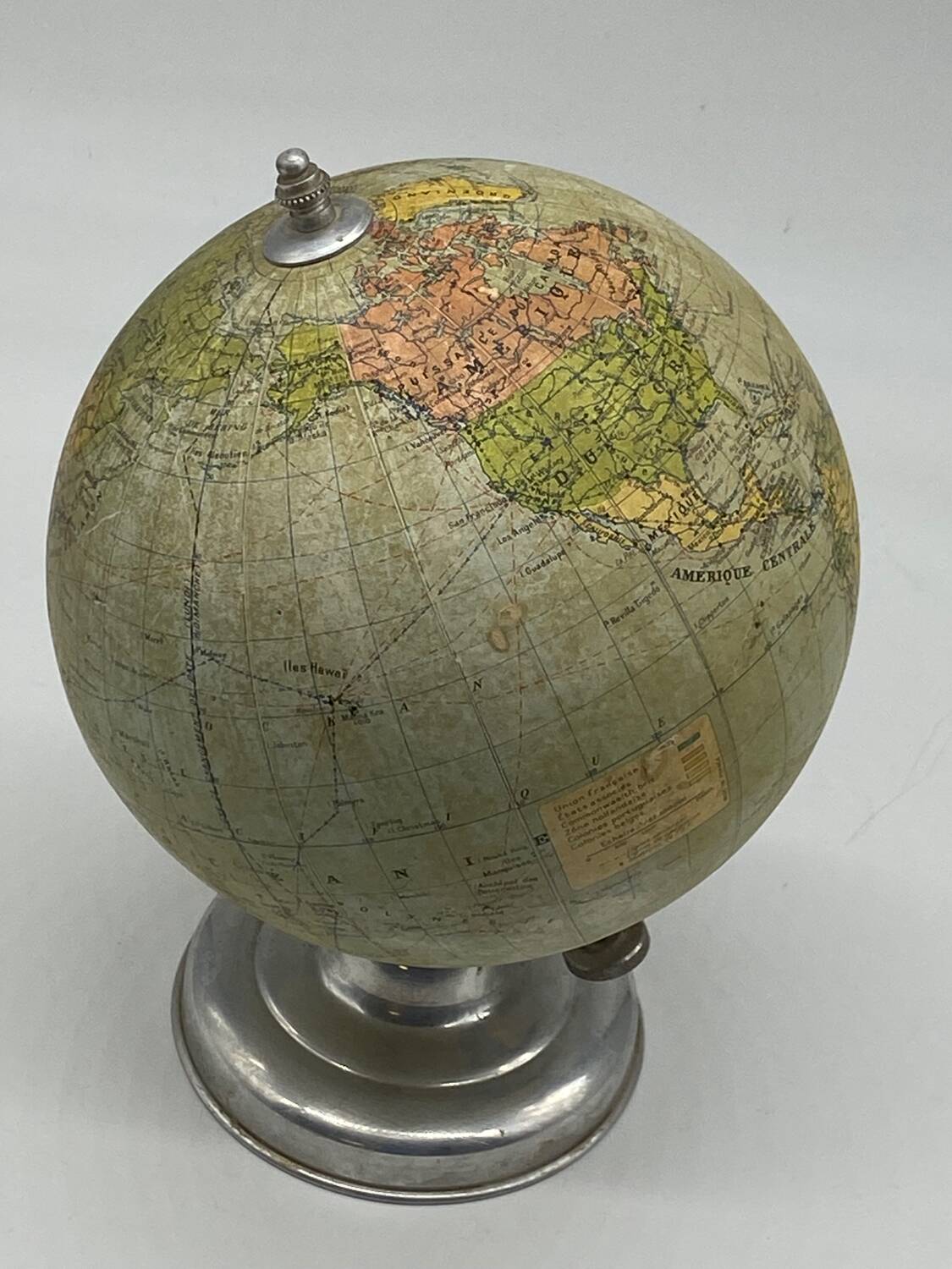Globe 🌍 terrestrial Taride France 🇫🇷, vintage / old / circa 1960