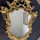 Louis XV style gilded bronze mirror