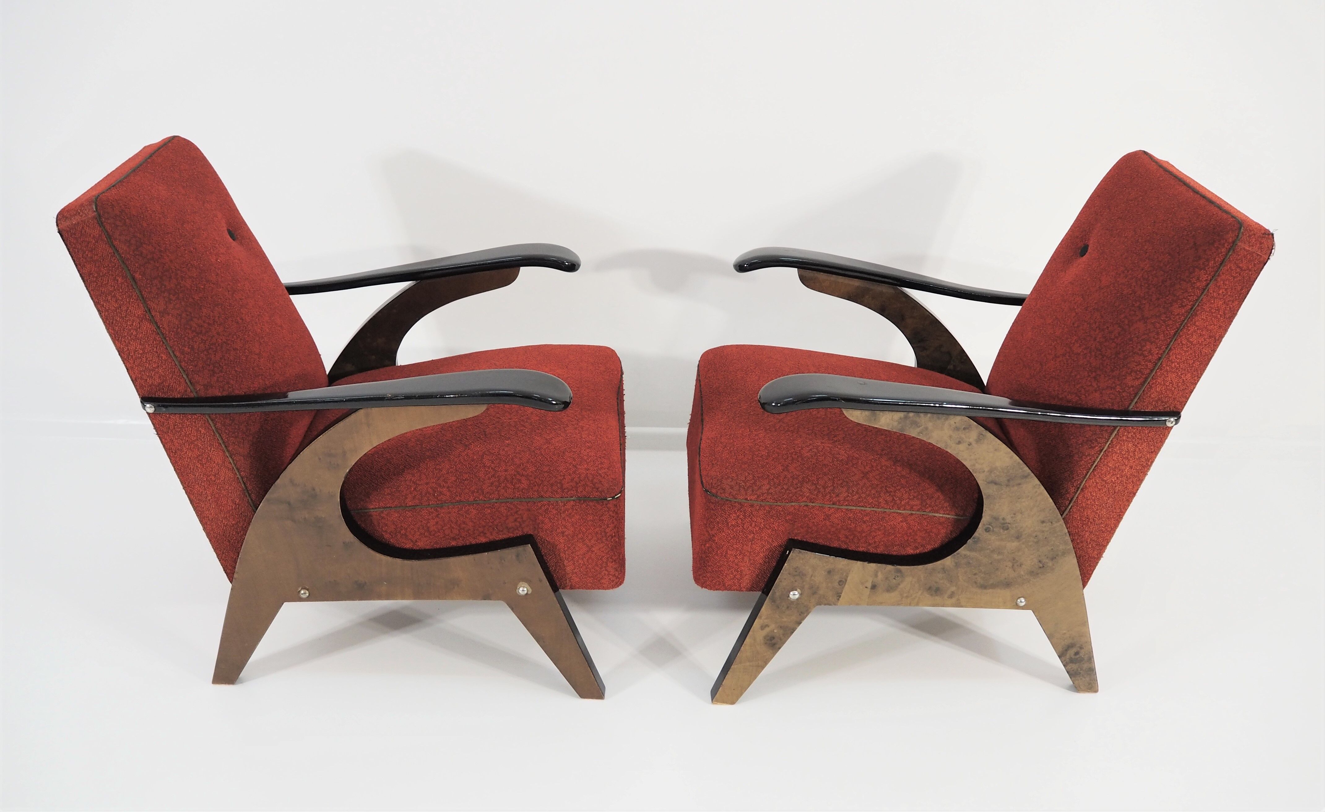 Lounge chairs, 1970s, set of 2