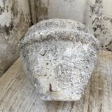 Trio of stone and cement planters, early 1900s