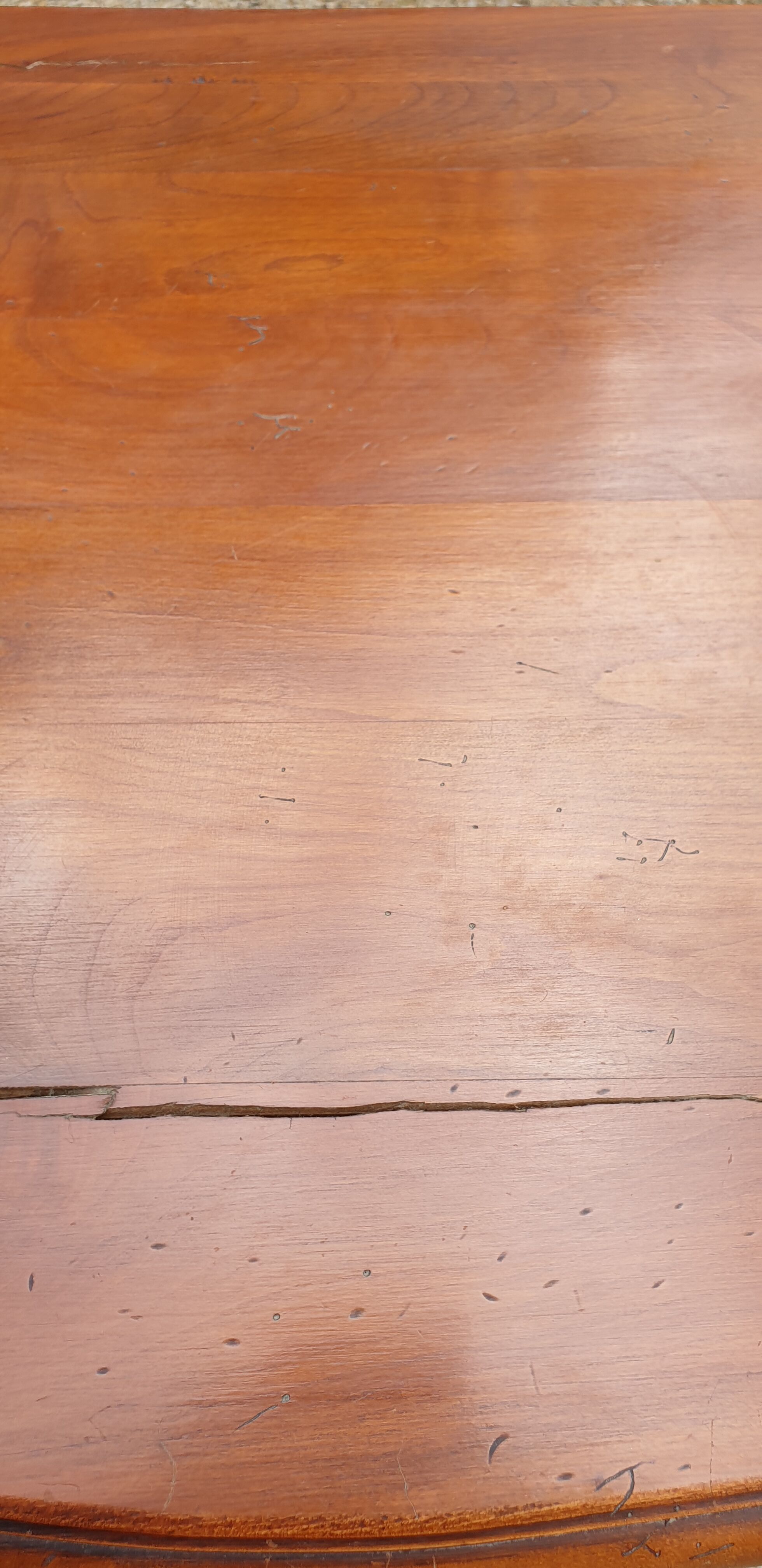 Chest of drawers Louis XV in cherry wood