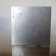 Triple candle holder, modernist, minimalist stainless steel 1970
