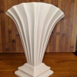 Vintage art deco vase draped shape