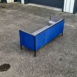 Canapé 3 places postmoderne Danube 850 par Ettore Sottsass pour Cassina 1992