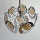 Lustre pampilles vintage 70
