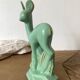 Art Deco Ceramic Doe
