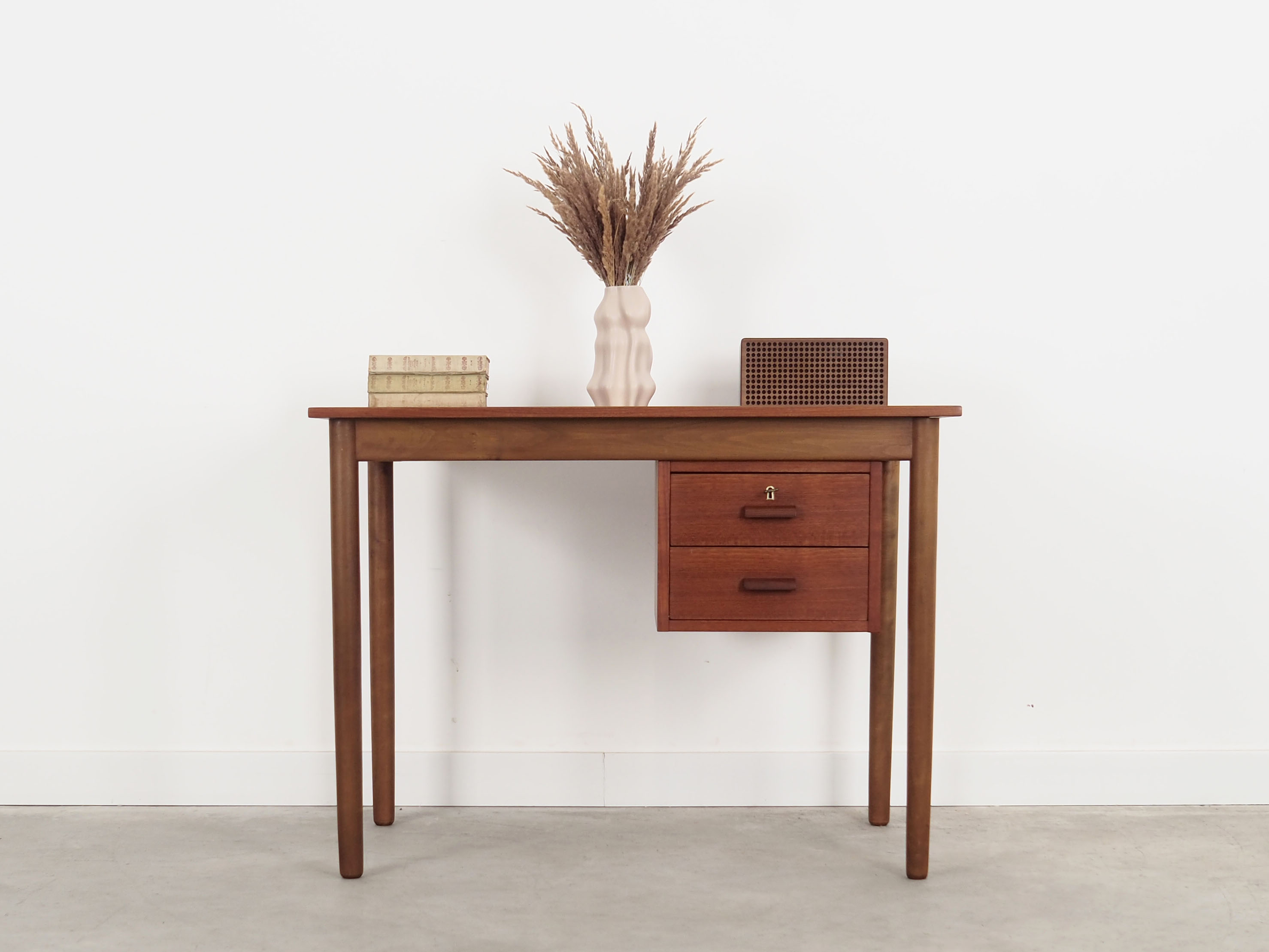 Teak desk, Danish design, 1970s, made in Denmark