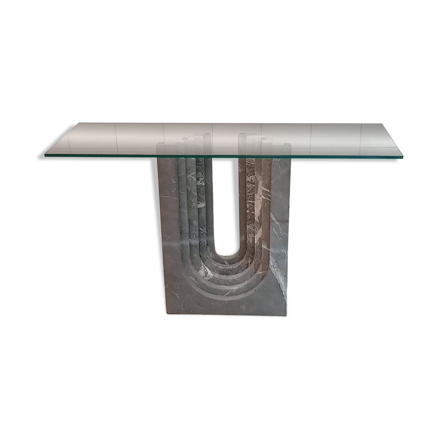 Marble console by Cattelan Italia, 1975