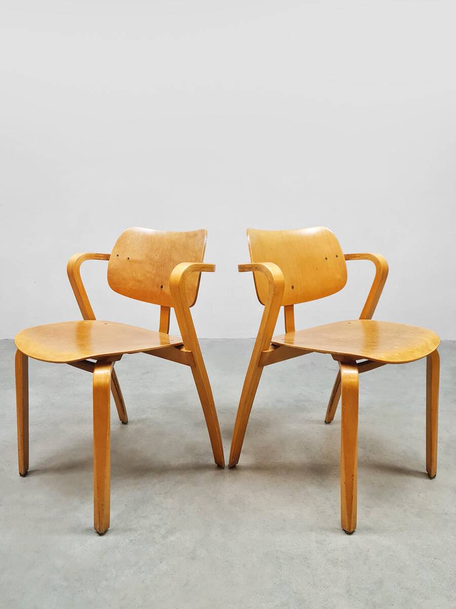 Finnish vintage Aslak dining chairs Ilmari Tapiovaara Asko 1960s