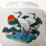 Japanese-style porcelain teapot