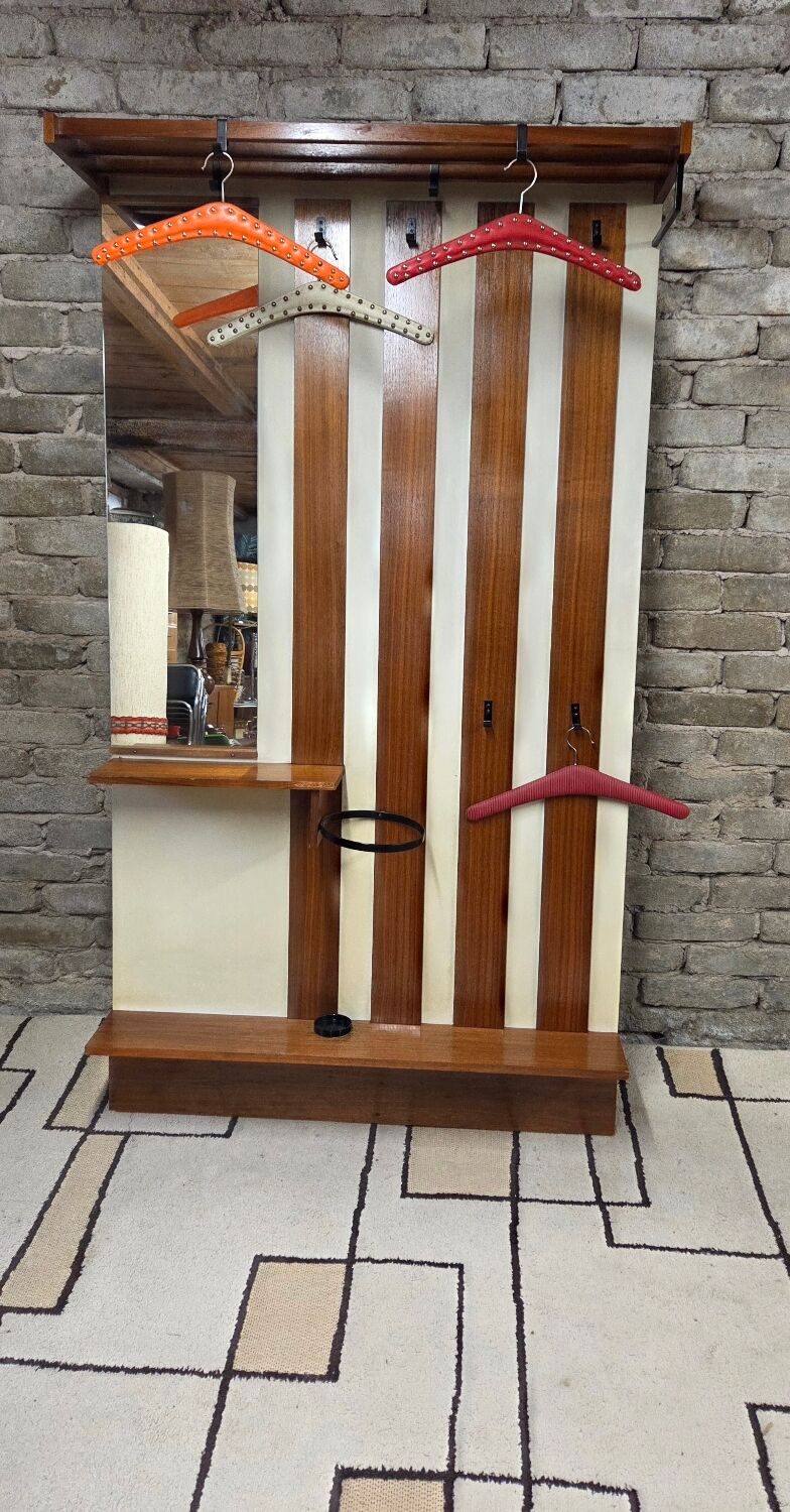 Scandinavian coat rack 1970