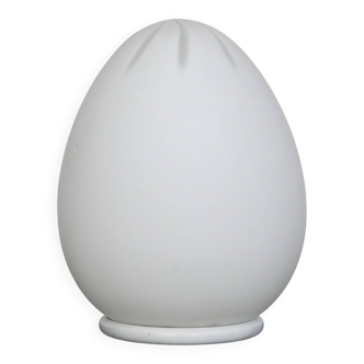Lampe de table œuf en verre de Murano