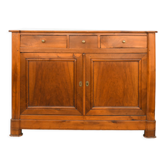 Oak and walnut sideboard