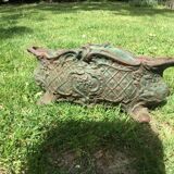 Antique cast iron planter