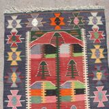 Handmade small kilim rug