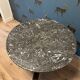 Antique gueridon table with marble top