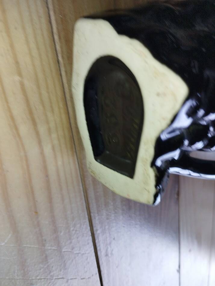 Vintage Vallauris jug in ceramic barbotine with grape decoration – 1950s