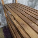 Shelf scale 5 shelves in natural wood