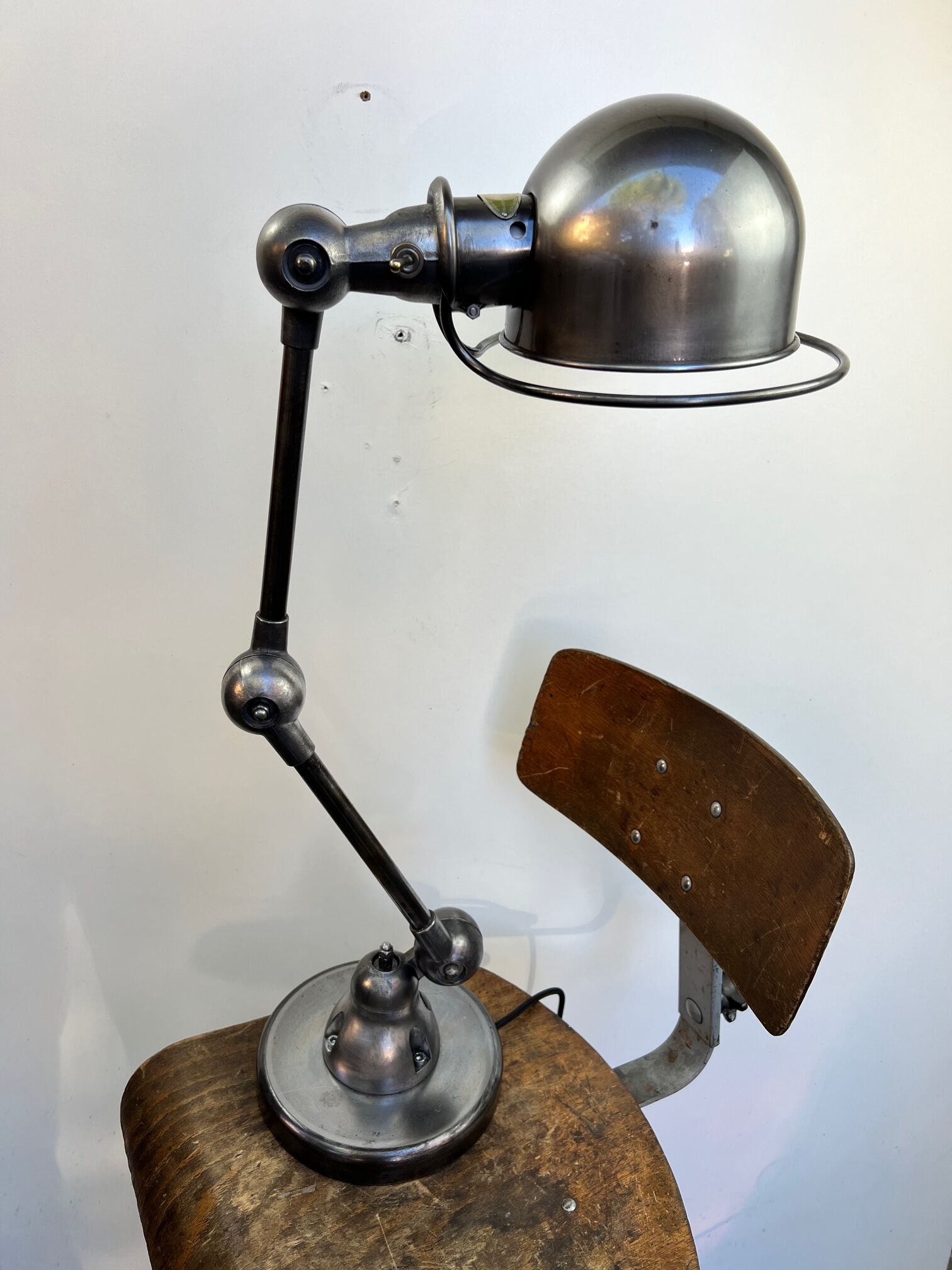 Jielde 2 bras authentic 1950 1960 2 bras 25 cm