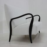 1960s italian 2-seater sofa in bouclé