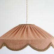 Suspension forme florale unie Cosette "classic linen"