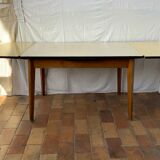 Formica kitchen table and wood
