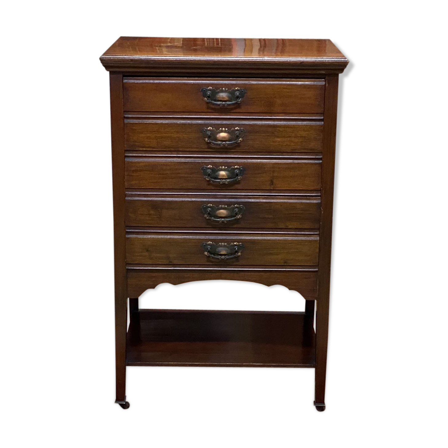 Furniture with mahogany partitions early 20th century