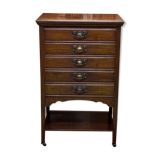 Furniture with mahogany partitions early 20th century