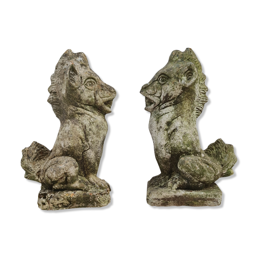 Statues de jardin en pierre reconstituée Selency