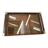 Art Deco wooden tray