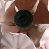 Vintage pink flower wall light