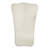 Hat-shaped mirror, in the style of Gio Ponti.