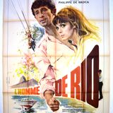 Original film poster "The Man of Rio "1964 Jean-paul Belmondo, Dorléac...