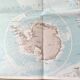 Map planisphere the vintage world 127x81cm 70s