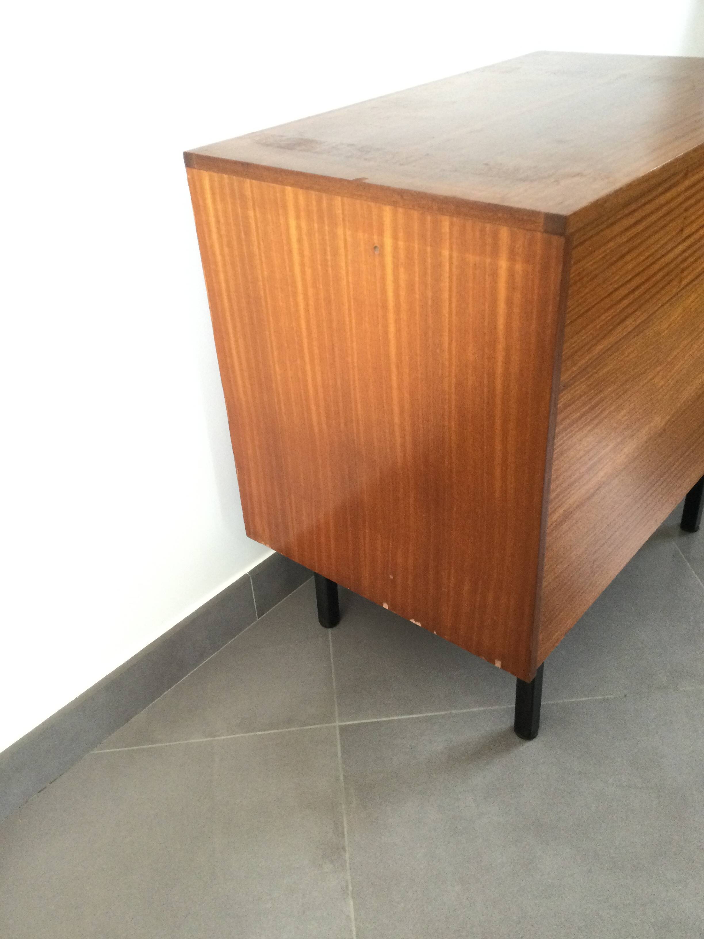 Three-drawer chest of drawers, 1970