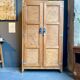Art Deco solid wood wardrobe