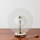 Lampada Di Design Postmoderno in Vetro Anni 80 Vintage