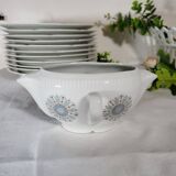 Vierzon porcelain sauce boat