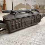 Old Berber wooden chest