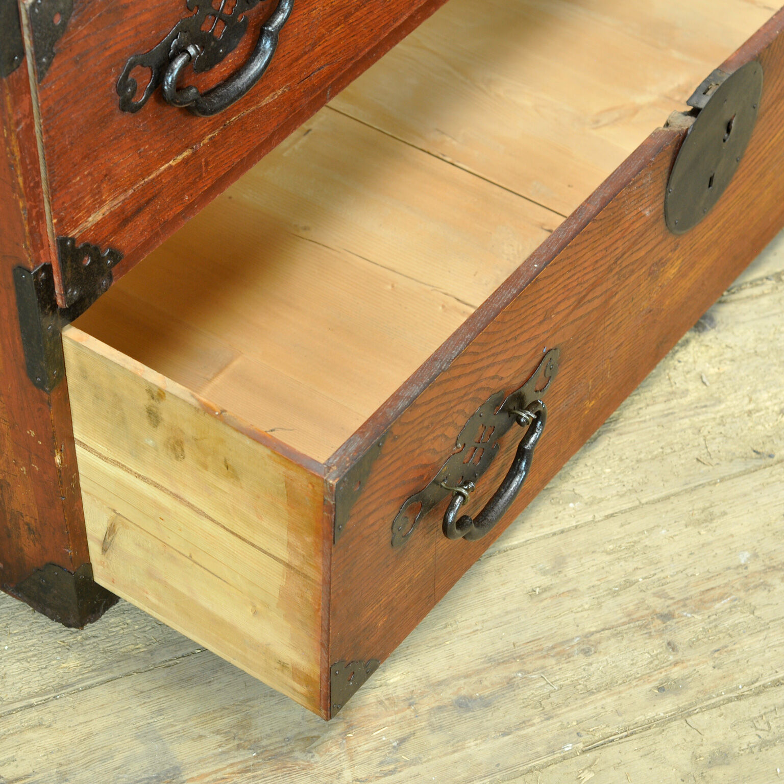 Japanese Tansu chest of drawers, circa 1870