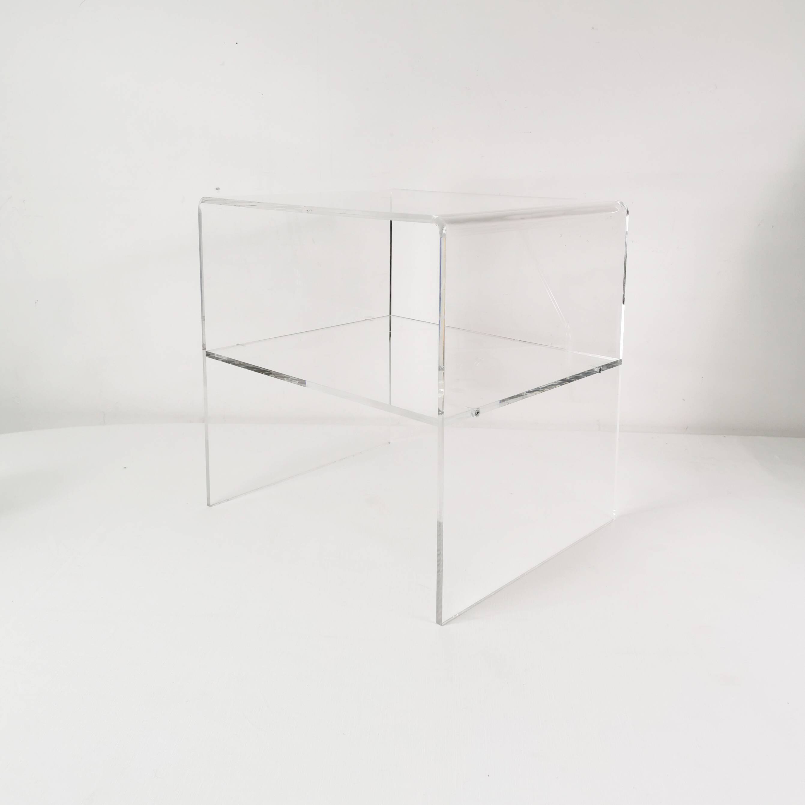 Side table with shelf, Germany, 1990s.