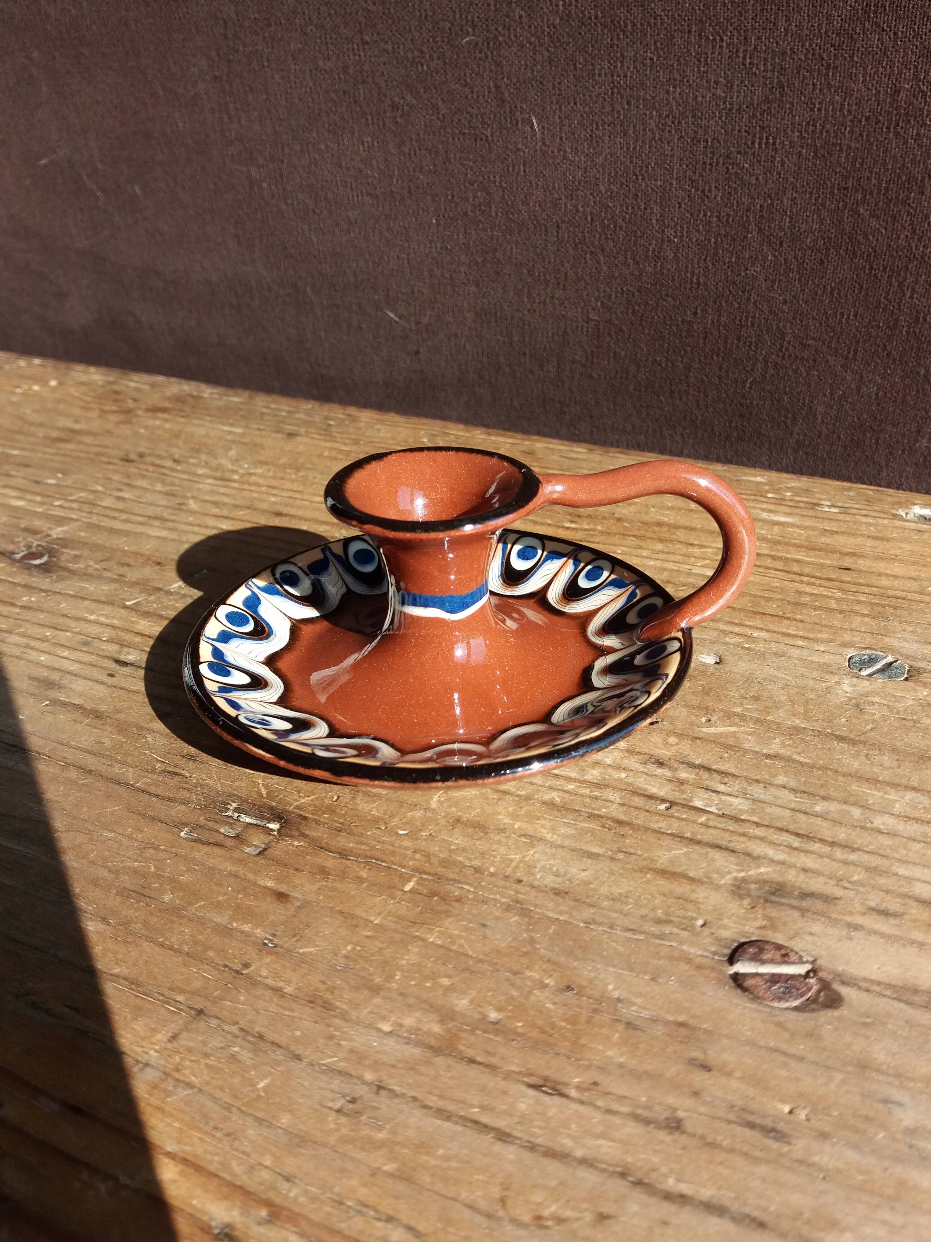 Bulgarian cellar rat candle holder Trojan Troyen