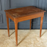Parisian table pitchpin desk 1 drawer 1900