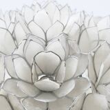 Mother-of-pearl table lamp by Rausch, Germany circa 1960s.