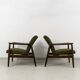 Pair Of Vintage Armchairs By Edmund Homa, Poland, 1960s