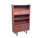 Vintage modernist bookshelf from the 1950s.