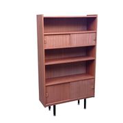 Vintage modernist bookshelf from the 1950s.