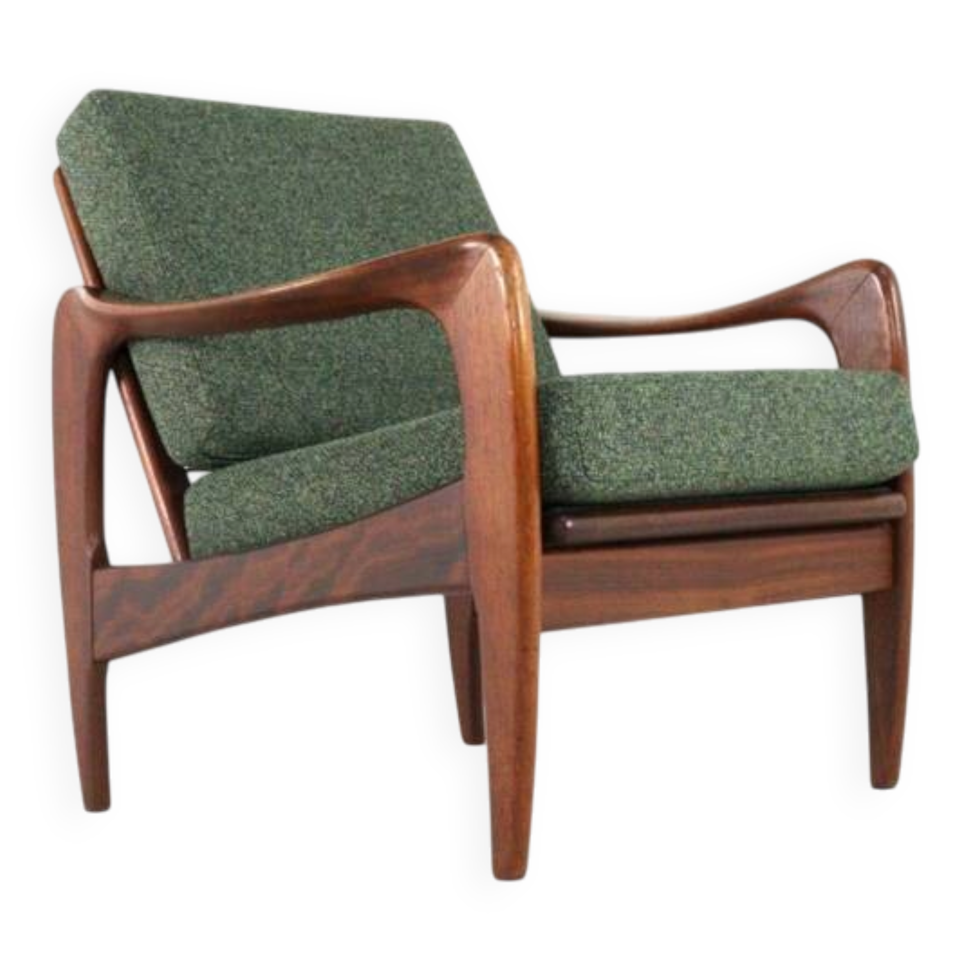 De Ster armchair ladies model - dutch mid century modern design in teak
